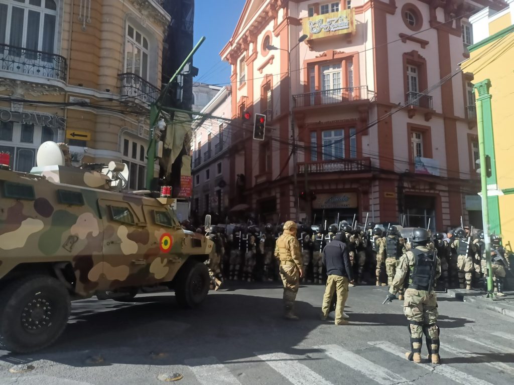 Estados Unidos insta a la “calma y moderación” ante la situación en Bolivia