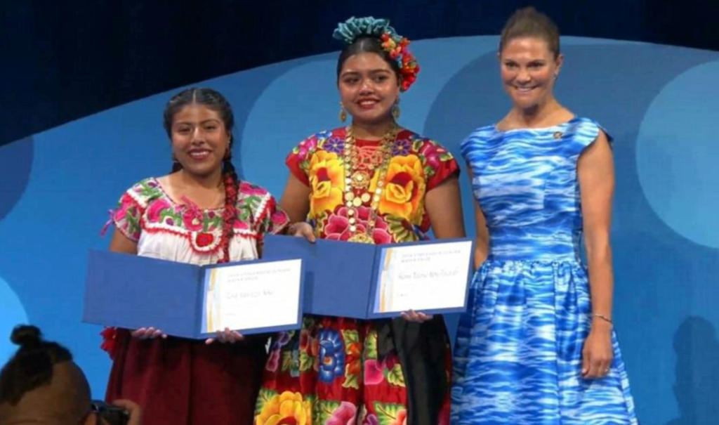 Estudiantes indígenas logran para México distinción en Premio Mundial Juvenil del Agua