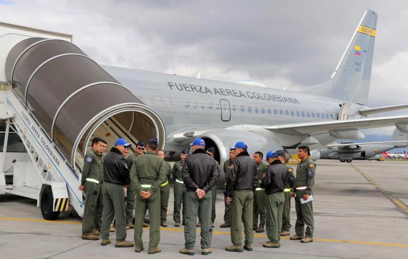 Dos aviones colombianos parten a EE.UU. para repatriar 110 ciudadanos deportados