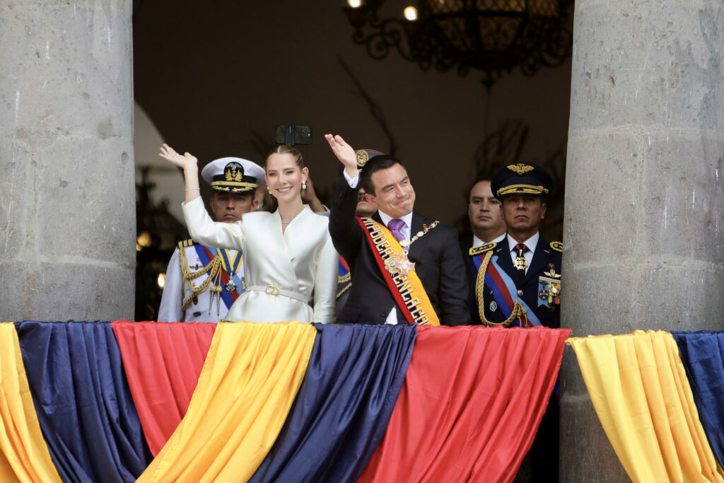 Noboa inaugura nuevo mandato en Ecuador con más “guerra” al crimen, comercio e inversiones