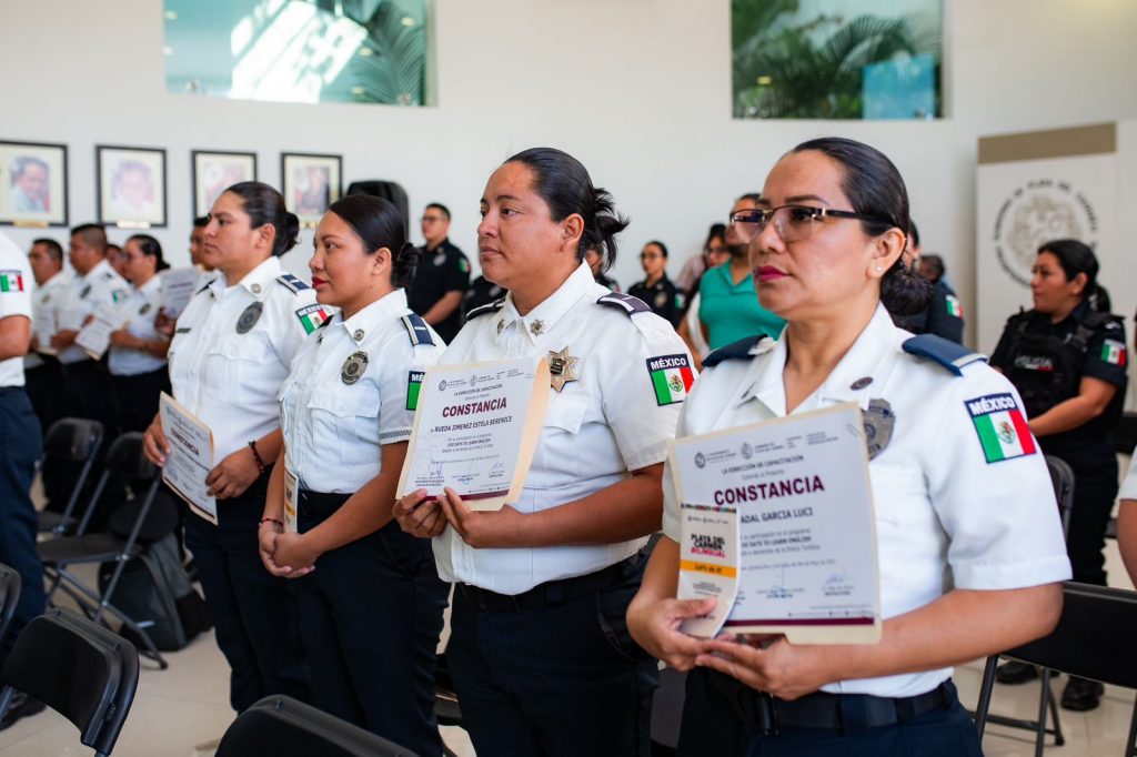 Estefanía Mercado fortalece la atención turística con una policía más profesional, con rostro humano y bilingüe