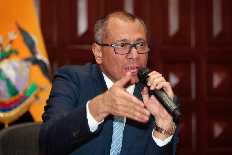 México reitera a Ecuador la solicitud de salvoconducto en favor de Jorge Glas