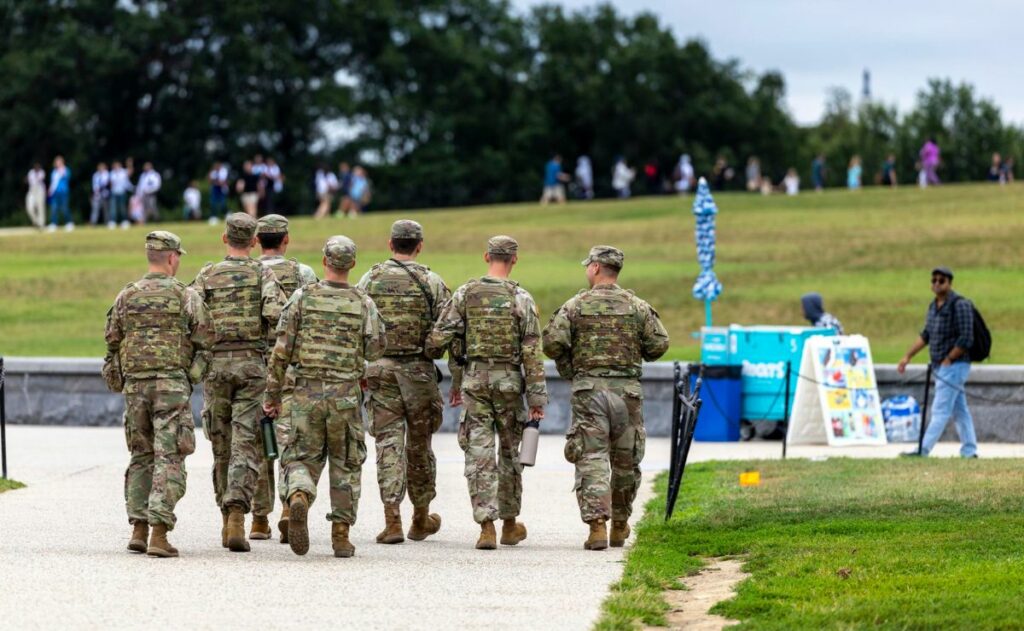 Guardia Nacional en Washington estará armada