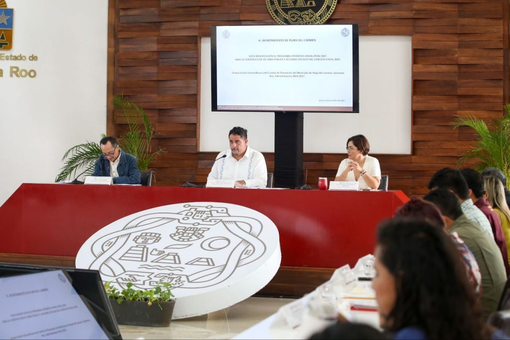 Gobierno de Playa del Carmen reorienta recursos para obras de beneficio social