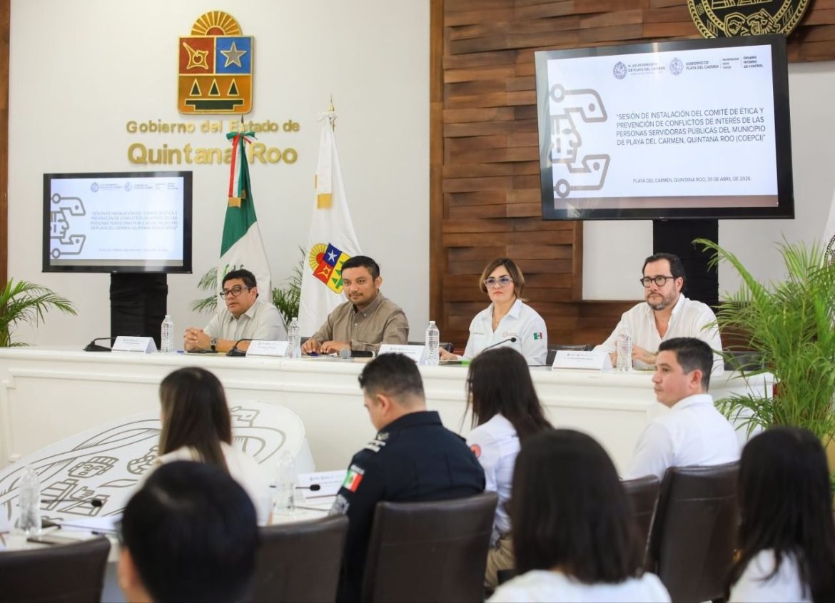 Gobierno de Estefanía Mercado refuerza la confianza ciudadana con la instalación del Comité de Ética y Prevención de Conflictos de Interés