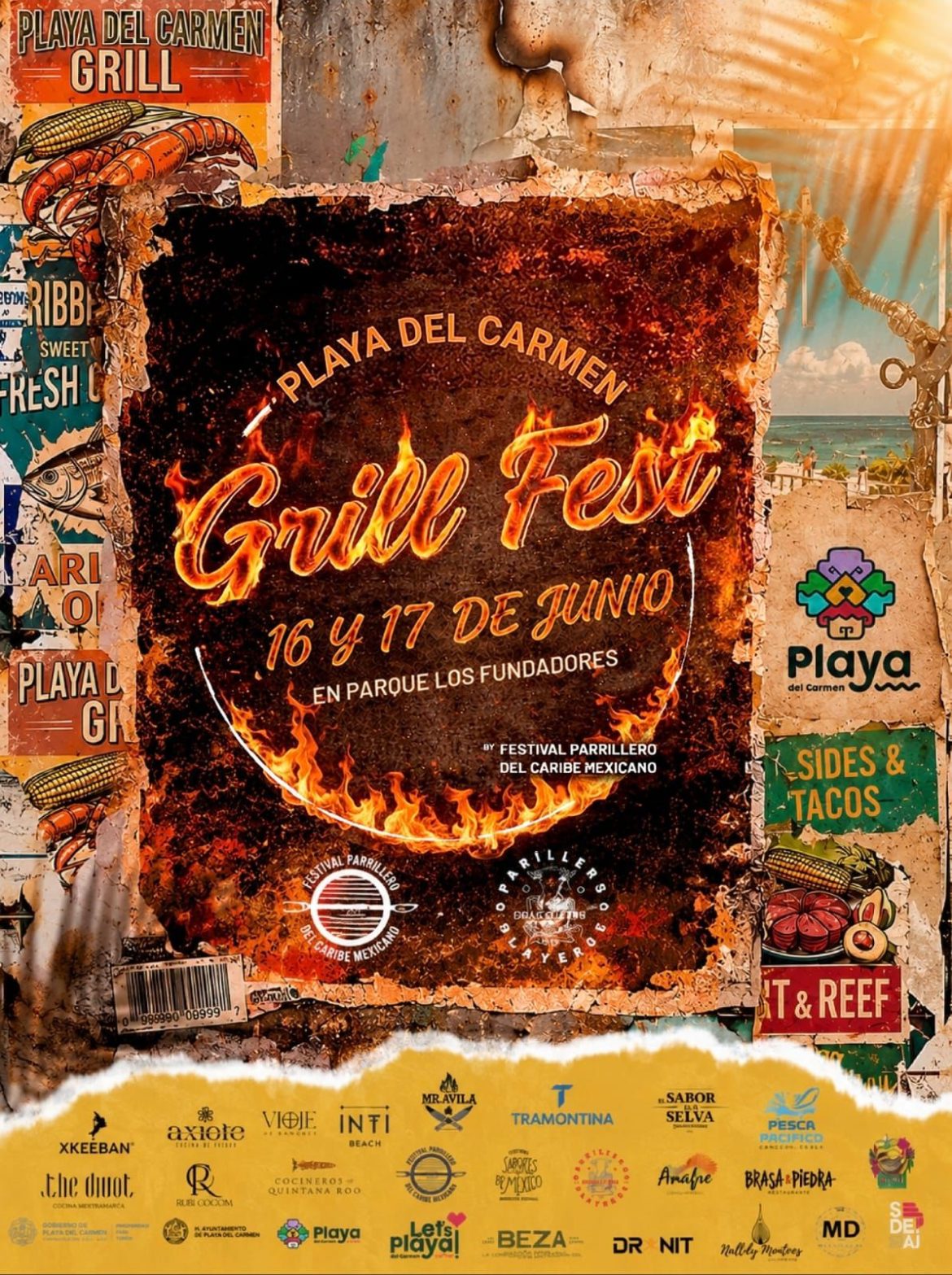 Gobierno de Playa del Carmen invita a disfrutar del Playa Grill Fest 2026 el 16 y 17 de junio