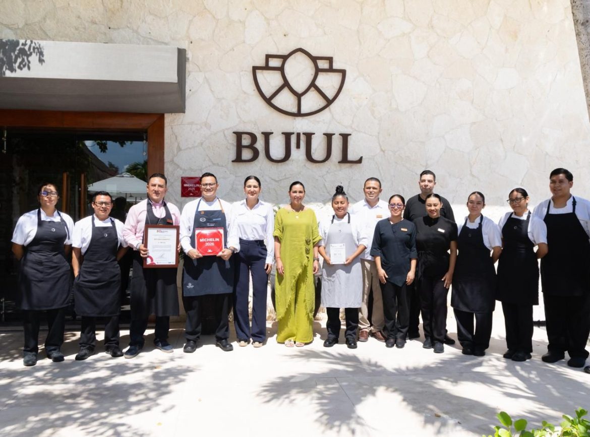 Estefanía Mercado celebra las distinciones de la Guía Michelin 2026 para restaurantes de Playa del Carmen