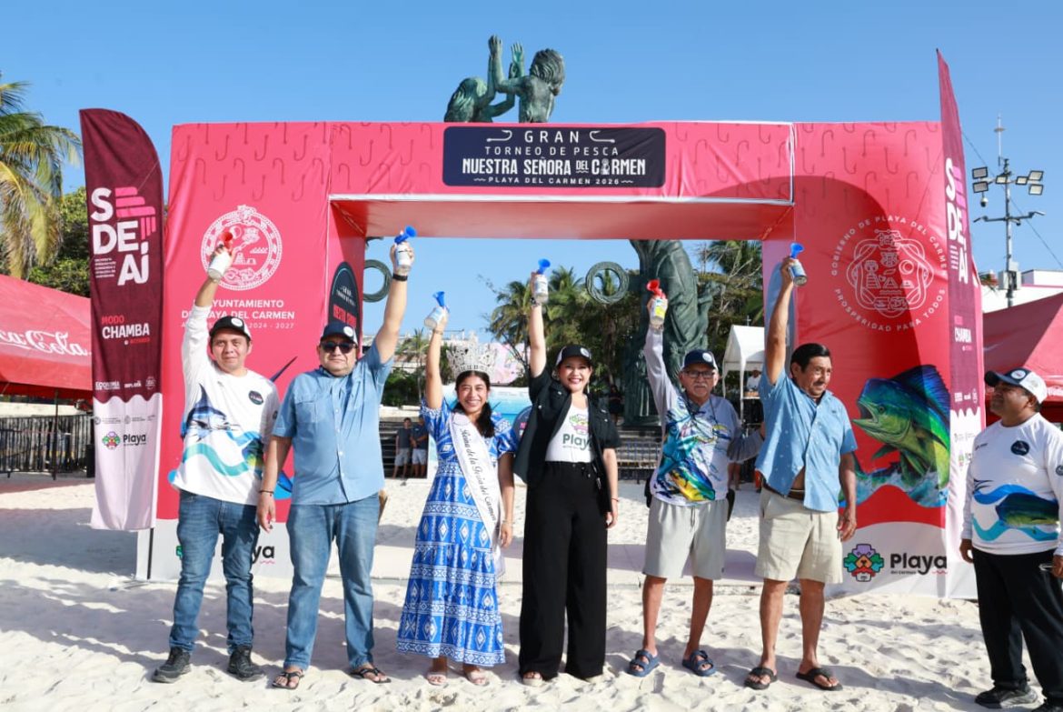 Cuarenta embarcaciones salen a la mar en el tradicional Torneo de Pesca Deportiva “Nuestra Señora del Carmen 2026”