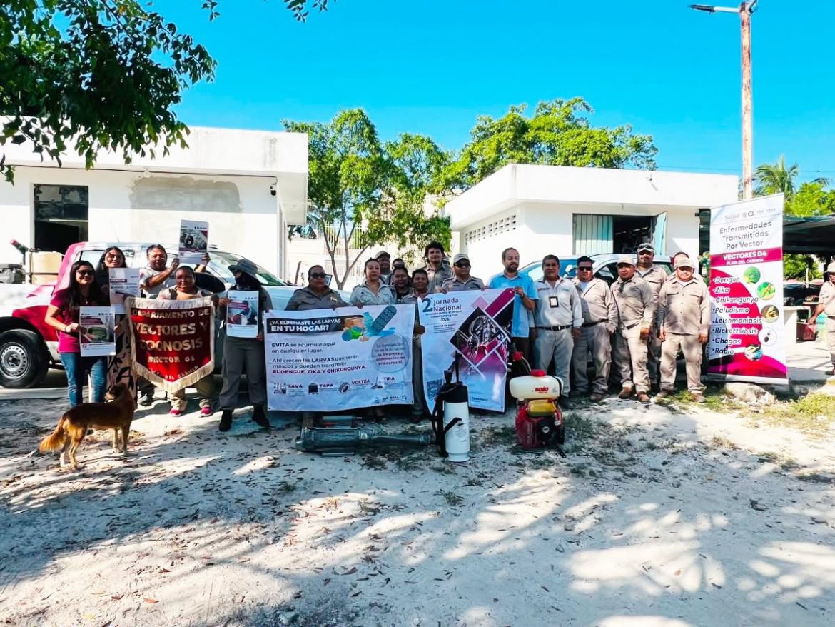 Gobierno de Playa del Carmen refuerza acciones de prevención de enfermedades transmitidas por vector