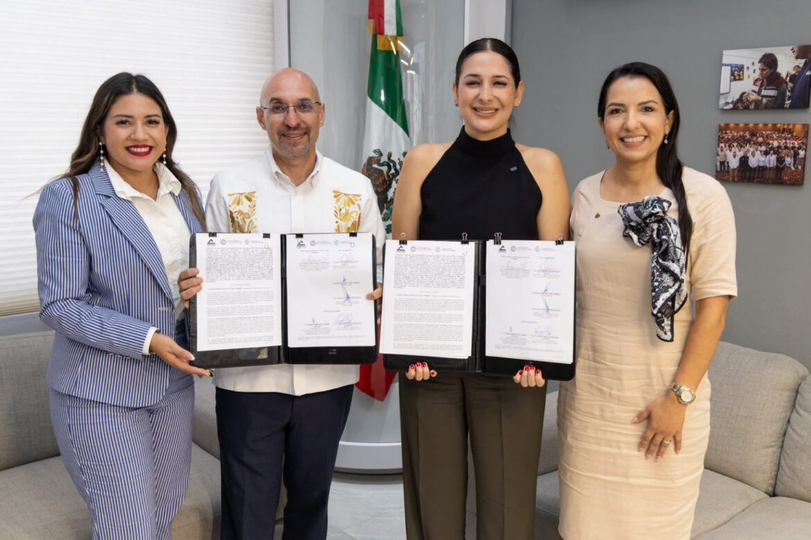 Estefanía Mercado y CONCANACO firman “Pacto por la Prosperidad, la Justicia Económica y la Seguridad de Playa del Carmen”