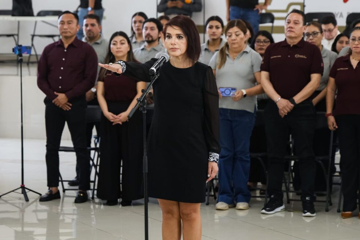 Estefanía Mercado toma protesta a Leticia Lorenzo Zamudio como titular del Órgano Interno de Control